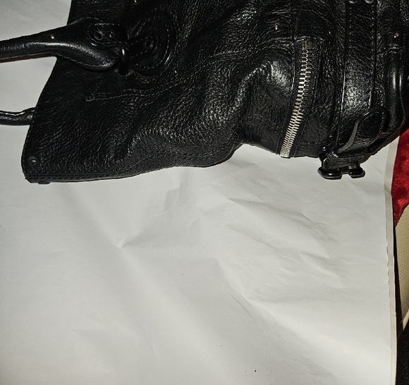 Chloe Black Leather Tote Bag - Picture 7 of 8